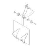 Pièce de rechange pour ensemble de protection de lame Pièce de rechange pour ensemble de protection de lame