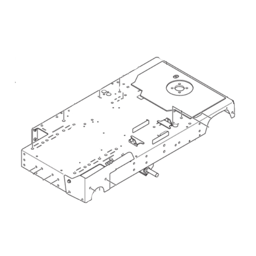 Grande plaque de base ensemble de soudure