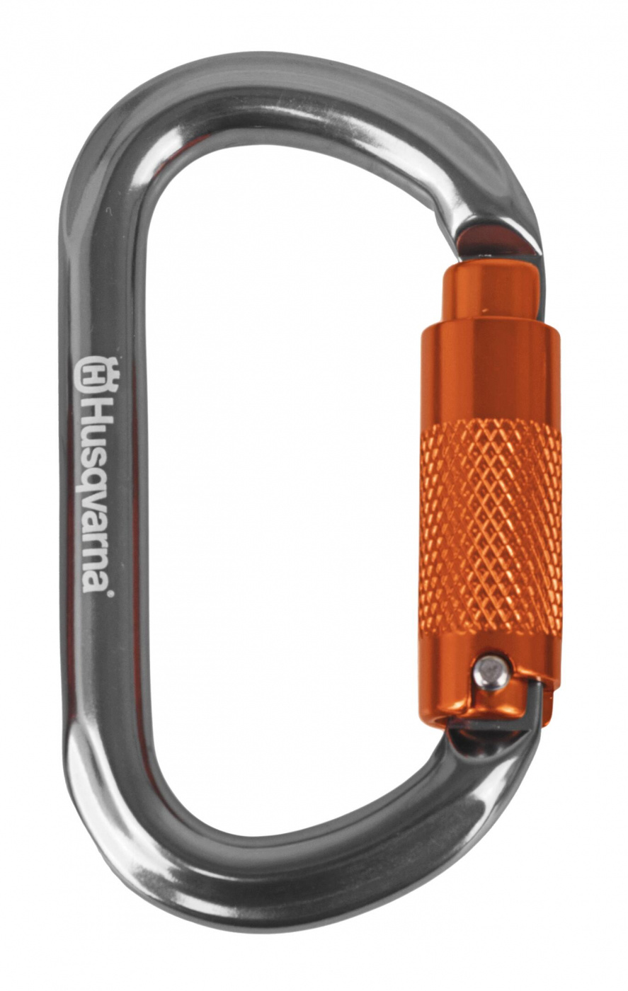 Husqvarna oval carabiner