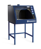 Caisson d'essai insonorisé pour tronçonneuse Caisson d'essai insonorisé pour tronçonneuse