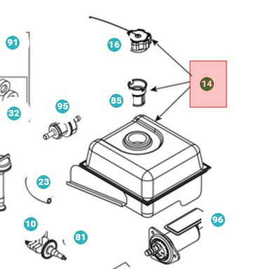Réservoir de carburant - Ensemble réservoir de carburant