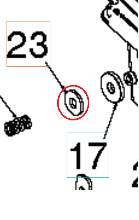 Rondelle Rondelle 13/32 X 1 X 7/64