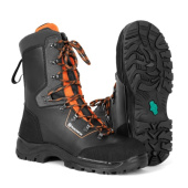 Chaussures de protection en cuir avec protection anticoupure Husqvarna Classic Chaussures de protection en cuir avec protection anticoupure Husqvarna Classic