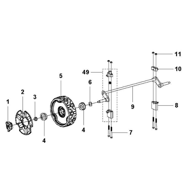 Kit De Support Essieu Avant #210020 5976810-01
