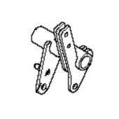 Ensemble de pédale soudée à bascule avant I Ensemble de pédale soudée à bascule avant I