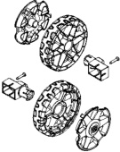Jeu De Roues 5978586-01 Jeu De Roues 5978586-01