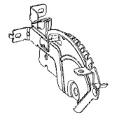 Ensemble de support, soudure, déflecto 5979923-02 Ensemble de support, soudure, déflecto 5979923-02