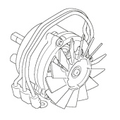Ensemble moteur tronçonneuse 340I Ensemble moteur tronçonneuse 340I