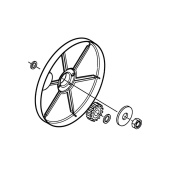 Kit 8 roues motrices 5984545-01 Kit 8 roues motrices 5984545-01