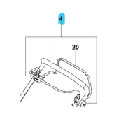 Présence de l'opérateur de l'ensemble de bras de cautionnement 5985112-01 Présence de l'opérateur de l'ensemble de bras de cautionnement 5985112-01