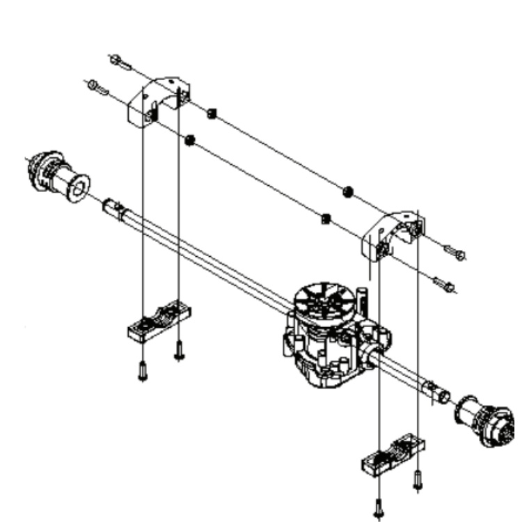 Kit de transmission Transmission arrière 5985137-01