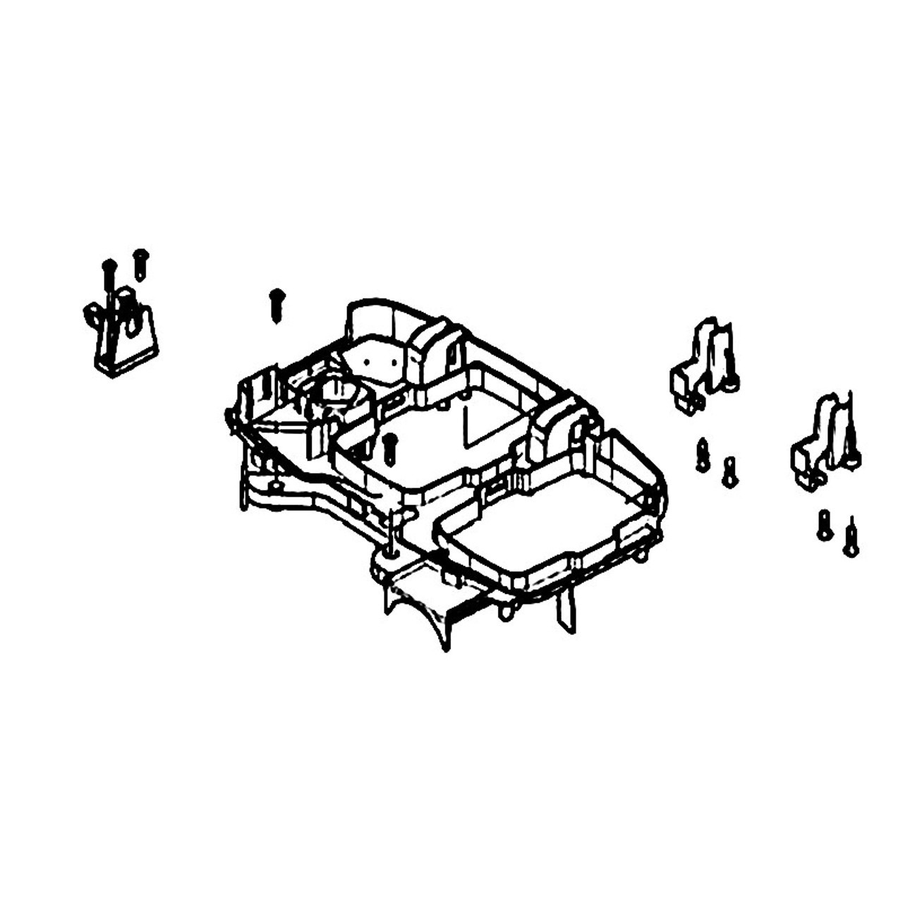 Supérieur Du Boîtier À Batterie 5985638-01