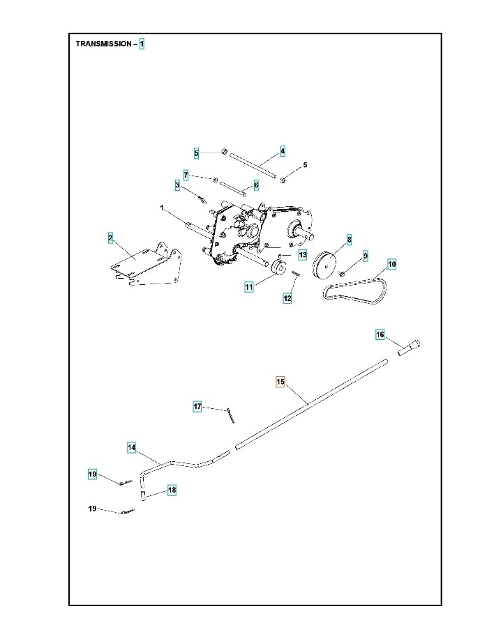 Levier De Vitesse Roto400 Mk2 5986778-01