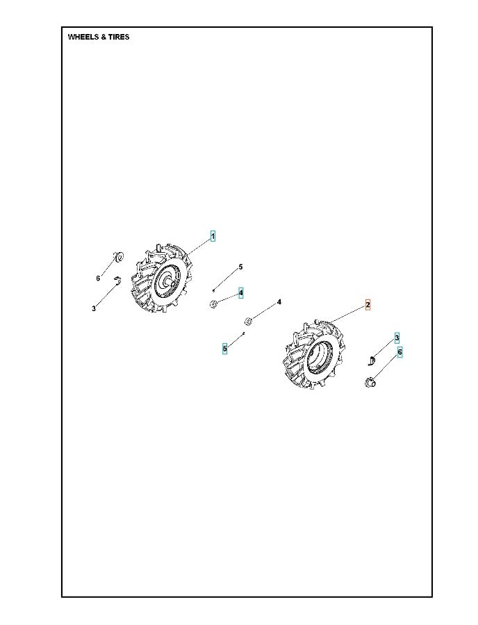 Roue Gauche 3.50X6 5986783-01
