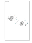 Roue Droite 3.50X6 5986785-01 Roue Droite 3.50X6 5986785-01