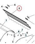 Crochets De Couvercle Lunette Arriere Gris Ra 5986811-01 Crochets De Couvercle Lunette Arriere Gris Ra 5986811-01