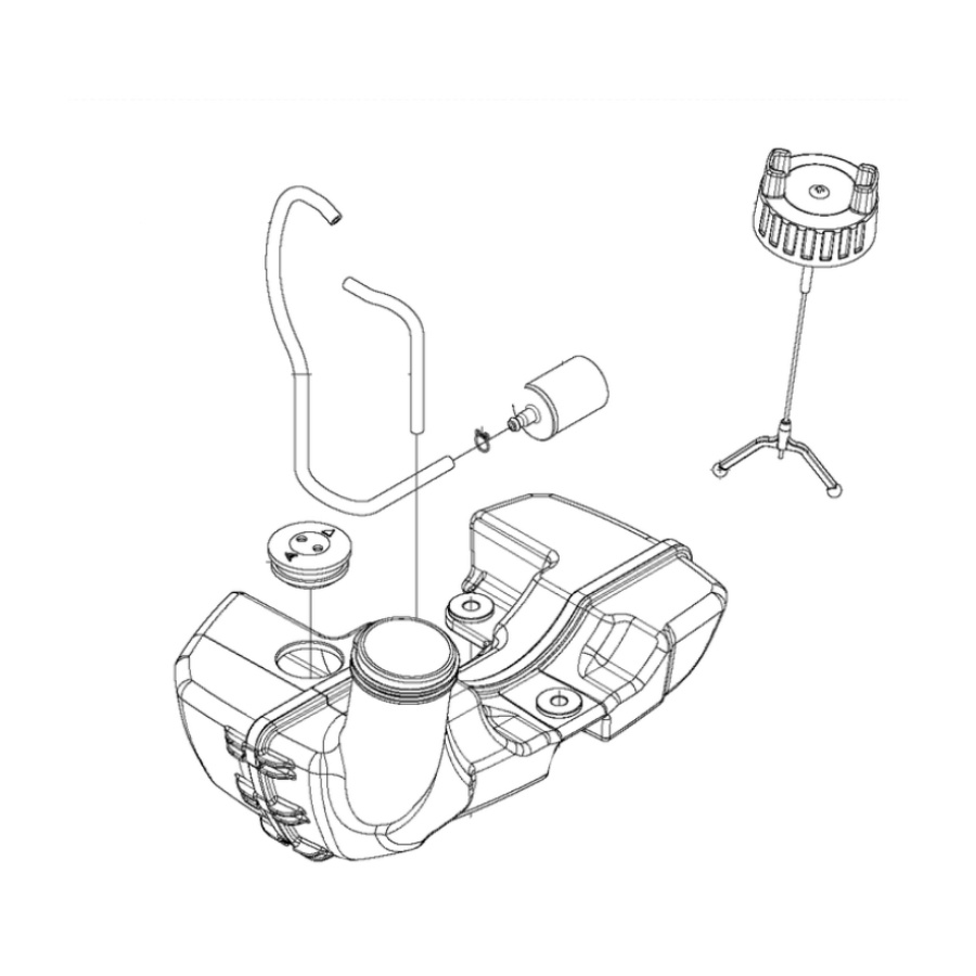 Ensemble réservoir de carburant