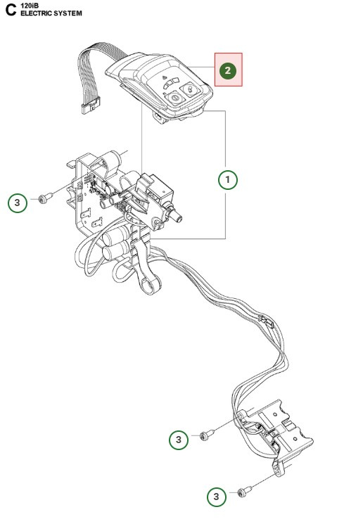 Kit clavier avec faisceau de câbles
