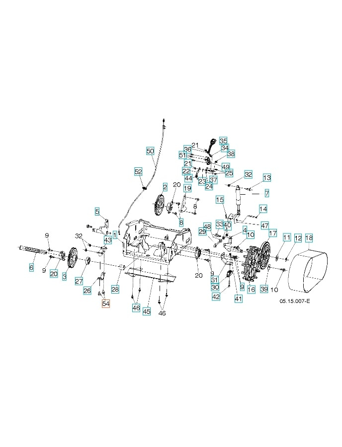 Boulon à tête hexagonale 5/16-18, Bl
