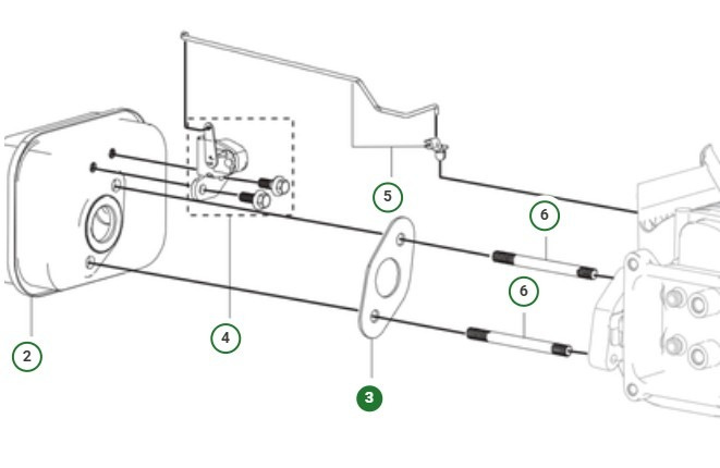 Joint de silencieux 5997123-01