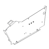 Panneau d'assemblage côté droit Poudre C Panneau d'assemblage côté droit Poudre C
