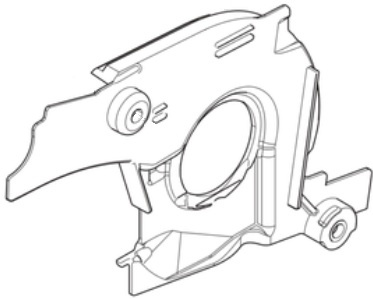 Couvercle de pompe Husqvarna