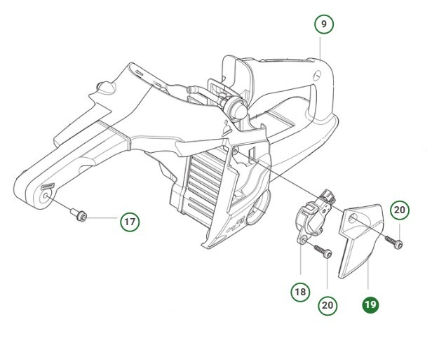 Couvercle de réservoir 540Xp