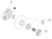 Ressort d'embrayage 564XPG Ressort d'embrayage 564XPG