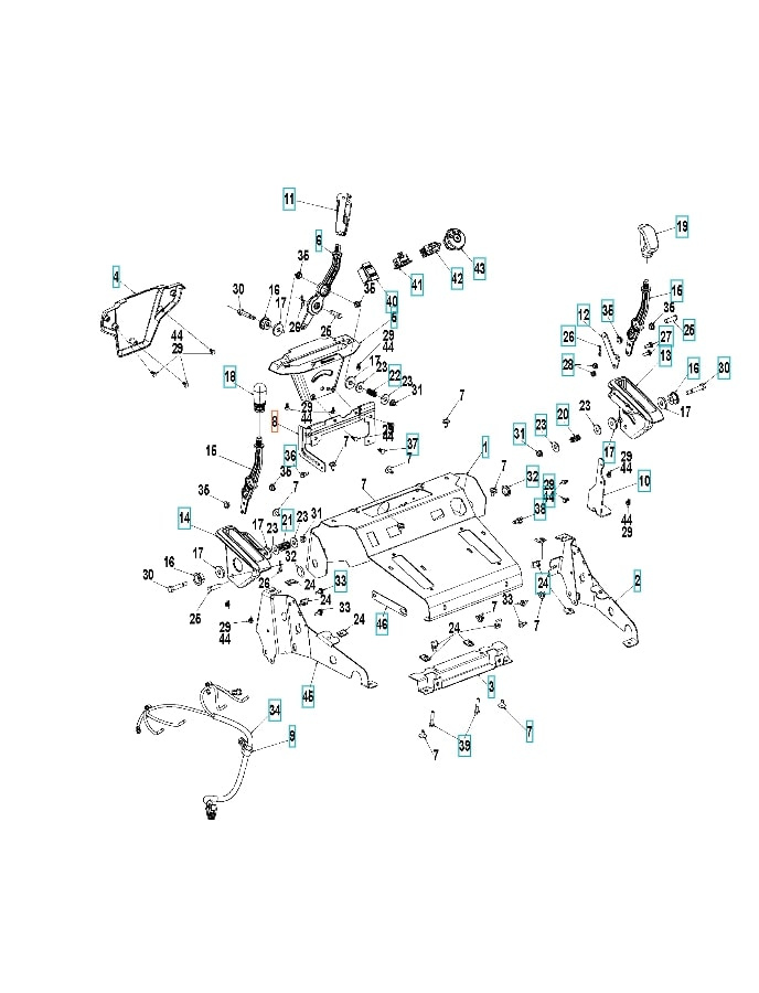 Rotateur de goulotte à câble de support