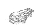 Châssis inférieur Automower 320, 430X, 450X Nera Châssis inférieur Automower 320, 430X, 450X Nera