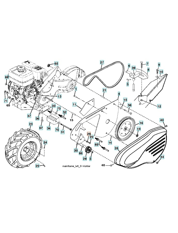 Track Rider, Tige 3/8