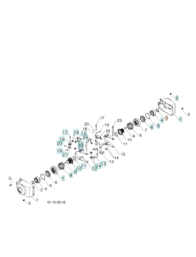 Anneau De Rail, Arbre 1