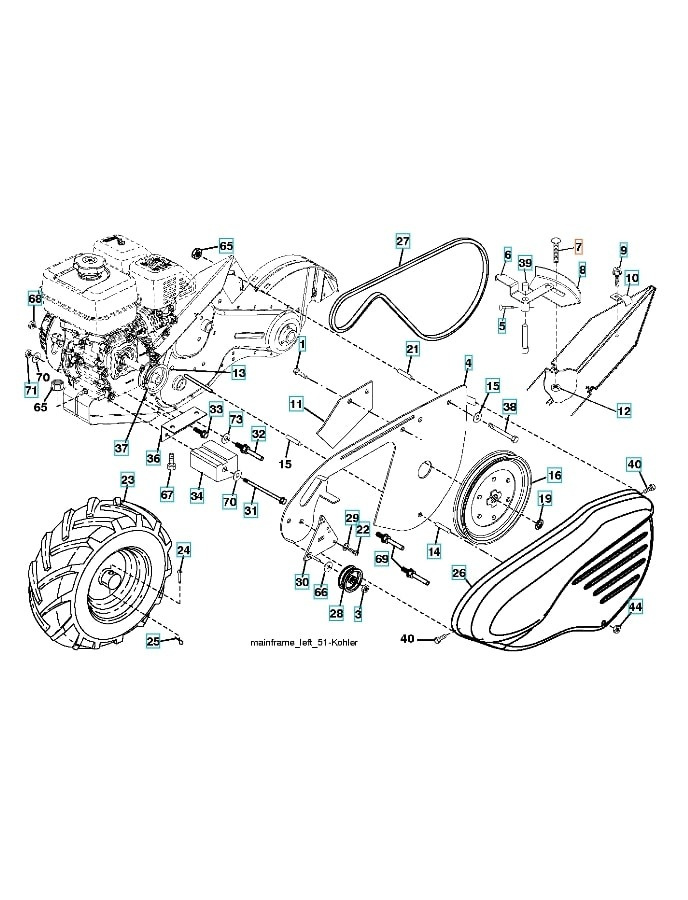 Boulon De Carrosserie,1/4-20X1/2 8721104-04