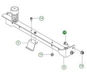 Boulon de carrosserie 3/8-16X3/4 Boulon de carrosserie 3/8-16X3/4