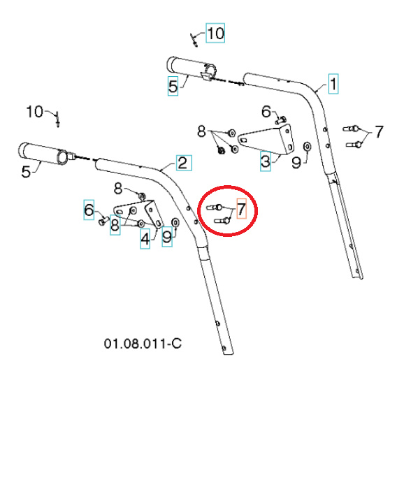 Boulon, 5/16-18X1 1/2 8747805-24