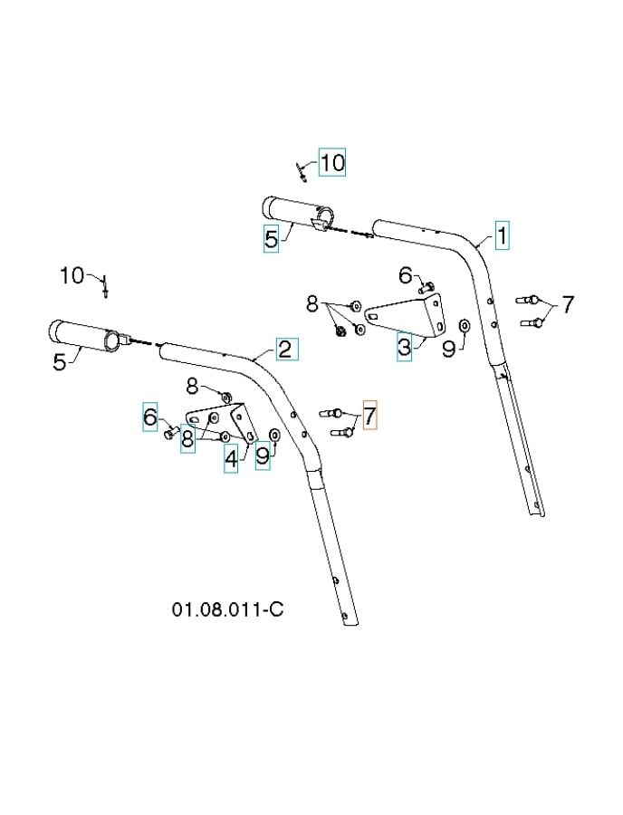 Boulon, 5/16-18X1 1/2 8747805-24