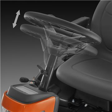 Husqvarna Rider 214C + Lame à niege