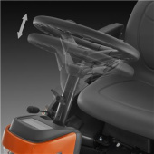 Husqvarna Rider 214C + Lame à niege Husqvarna Rider 214C + Lame à niege