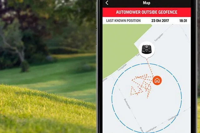 Husqvarna Automower® 305E Nera Robot Tondeuse