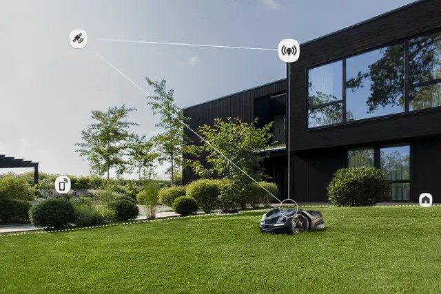 Husqvarna Automower® 305E Nera Robot Tondeuse