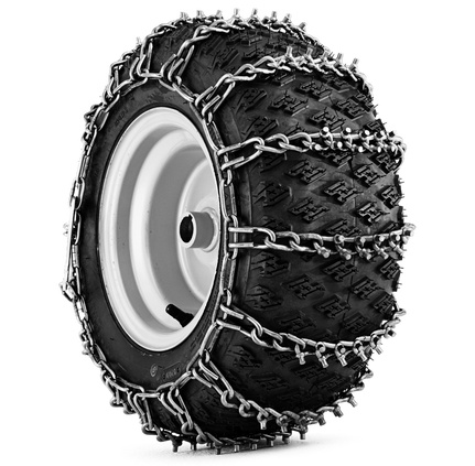 Chaînes à neige 18X9,5-8, paire, pour tracteur