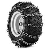 Chaînes à neige 18X9,5-8, paire, pour tracteur Chaînes à neige 18X9,5-8, paire, pour tracteur