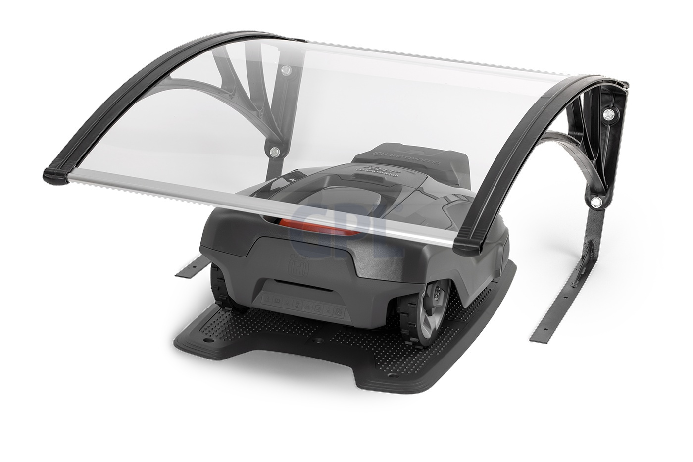 Garage GPL pour tondeuse à gazon robotisée