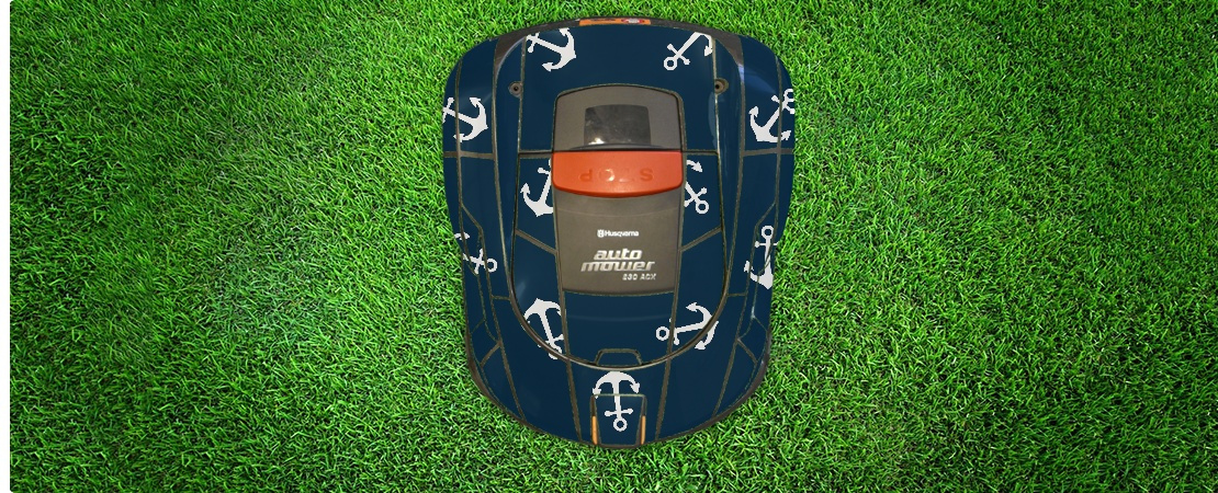 Sticker pour Automower 220 AC/230 ACX Ocean