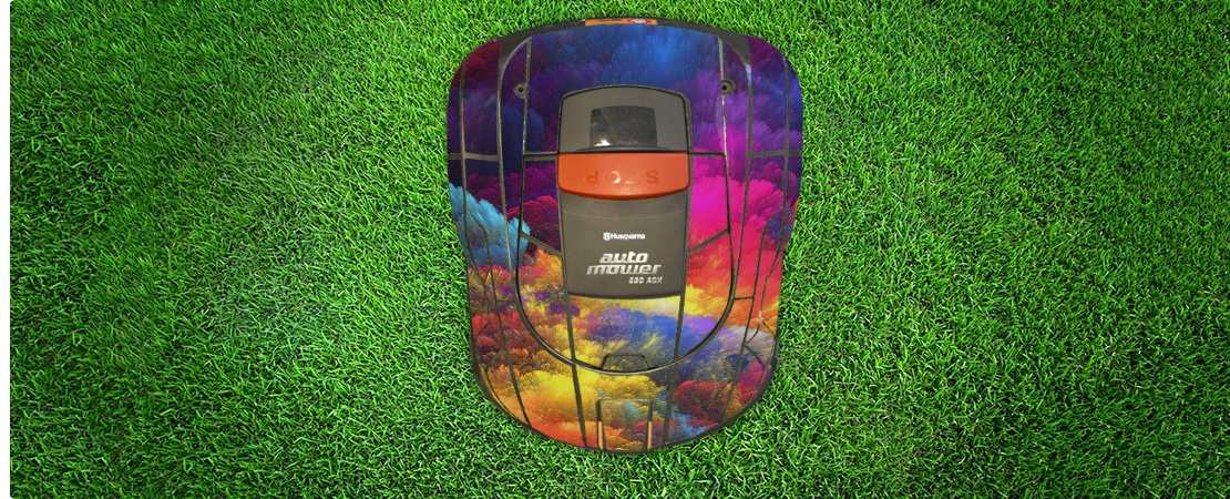 Sticker pour Automower 220 AC/230 ACX Ocean