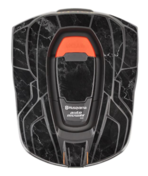 Sticker pour Automower 320/420/440 Black Stone