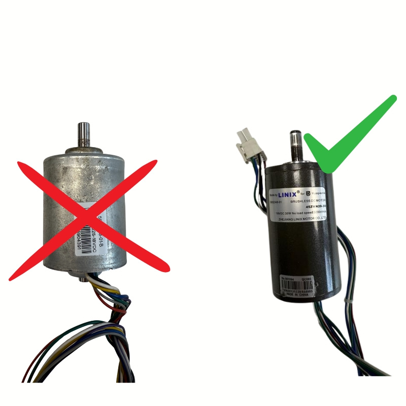 Plaque de moteur de coupe pour Automower 320, 330X (LINIX)