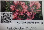 Sticker pour Automower 310/315- Pink Oktober Sticker pour Automower 310/315- Pink Oktober