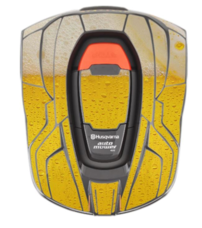 Sticker pour Automower 320/420/440 Beer